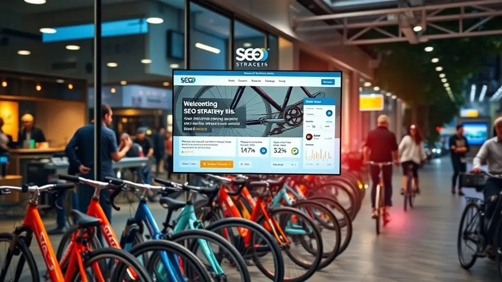 bicycle shop online visibility
