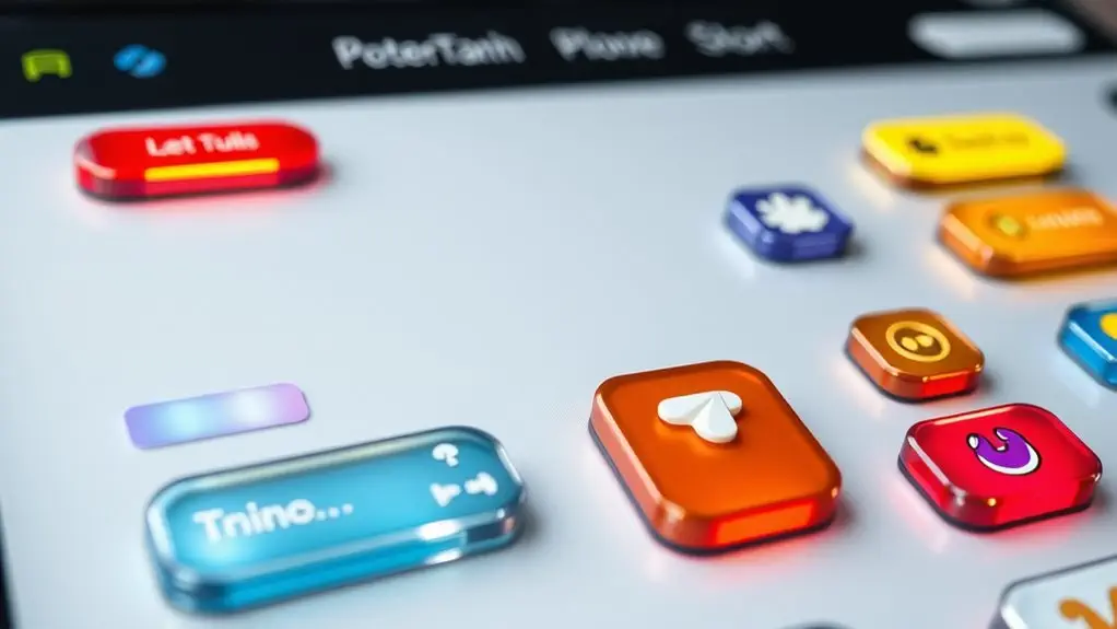 creative button and cta