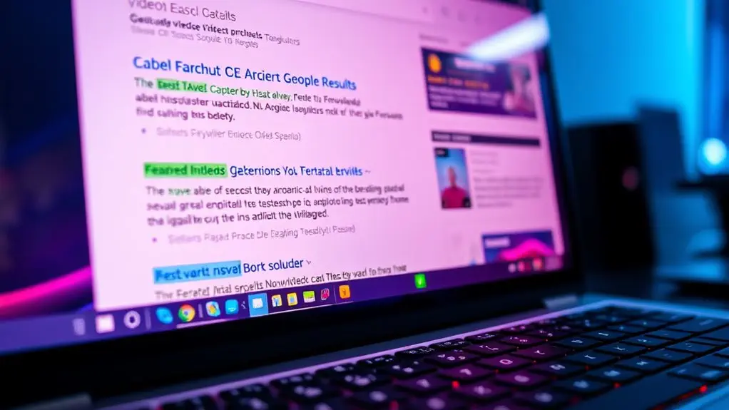 highlighted functions or features
