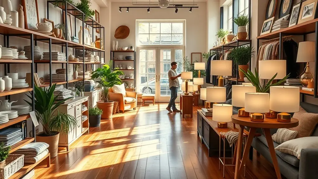 home decor store positioning
