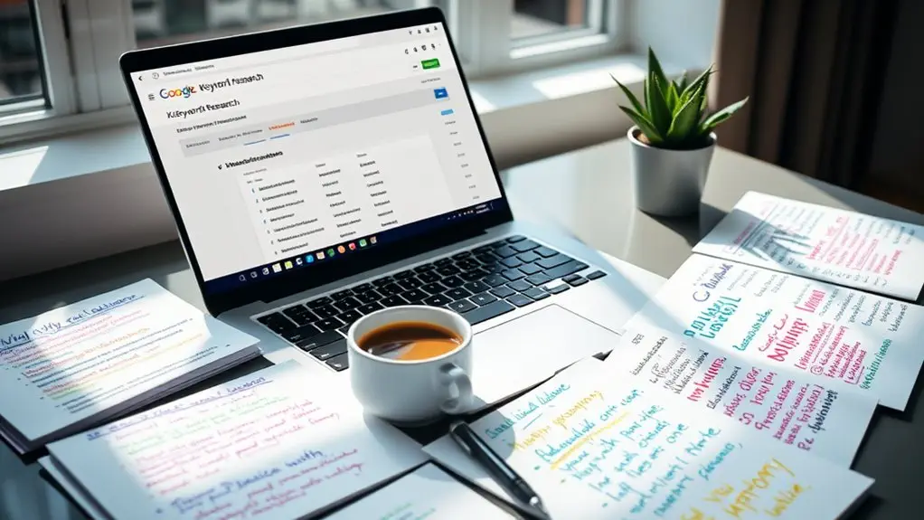 keyword research and implementation