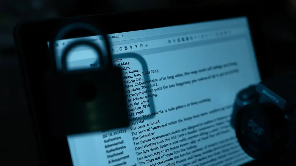 metadata security considerations