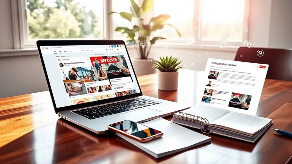 optimize social media profiles