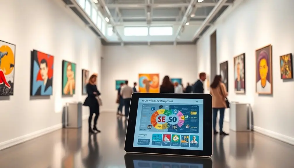 seo strategies for art galleries