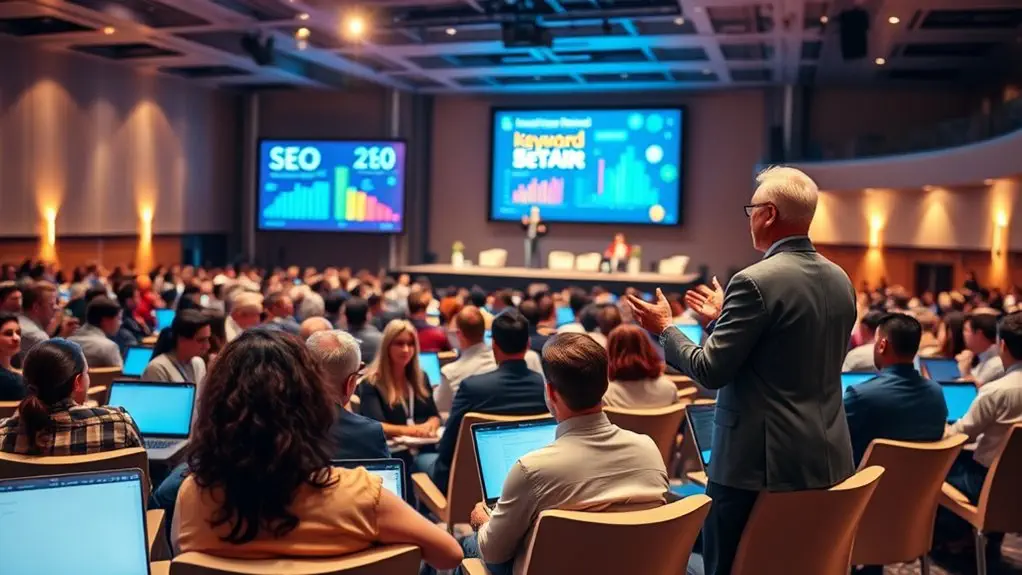 seo strategies for conferences