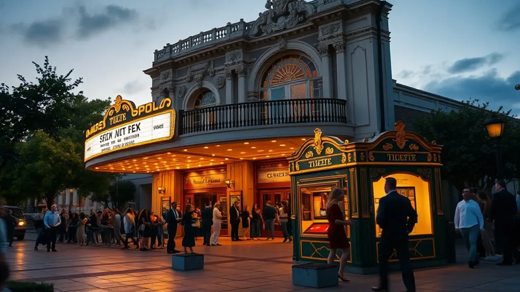 theater website positioning strategies