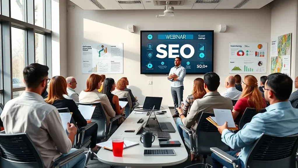 webinars and workshops offered